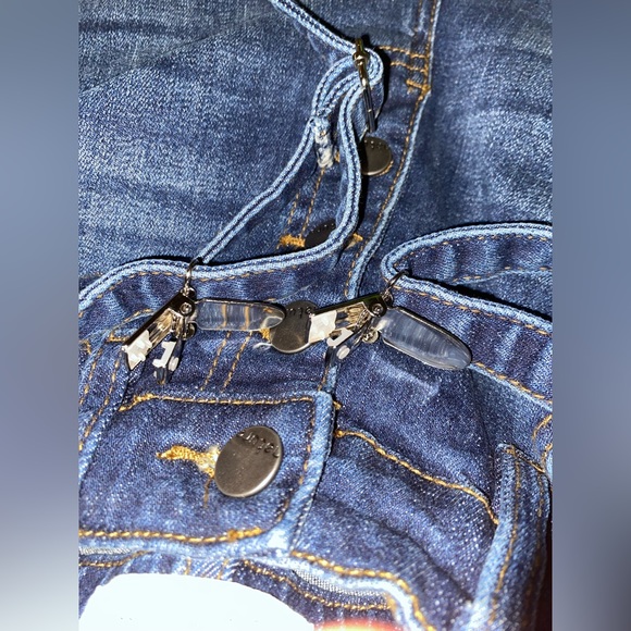 🤩 JEANS WITH ADJUSTABLE SUSPENDERS 🤩 - Picture 3 of 3